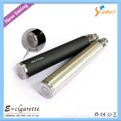 Newest Variable Voltage E Cigarette with EGO-C Twist Battery